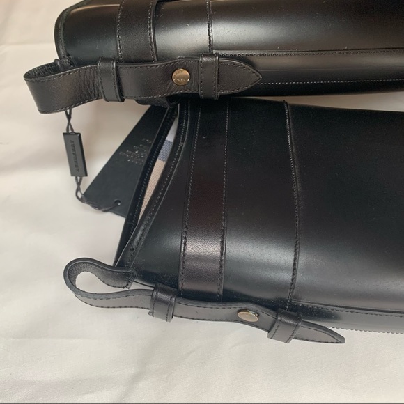 🏇New BURBERRY Rainboot Brain Riding with belt - Picture 6 of 9
